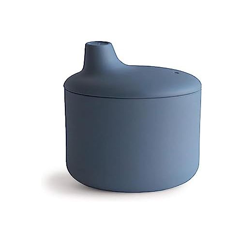 mushie 100% Silicone Baby Sippy Cup | 6 Months+ (Tradewinds)