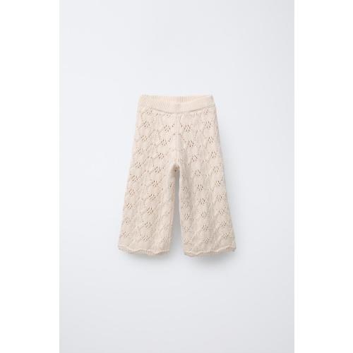KNIT CULOTTES - Ecru | ZARA United States