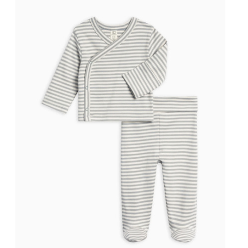 Riley 2 Piece Kimono Wrap Top and Pant Set