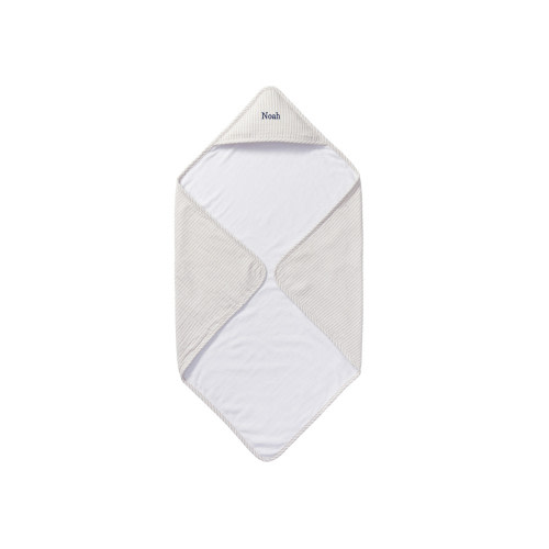 Oxford Stripe Baby Hooded Towel | Pottery Barn Kids
