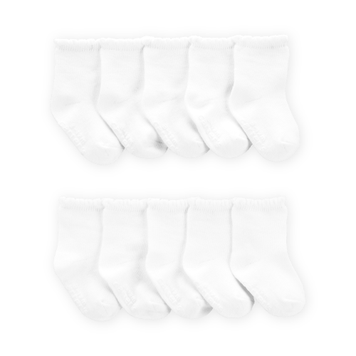 Baby 10-Pack Scallop Crew Socks - Carter's | Carter's