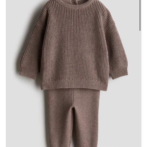 2-piece Cotton Knit Set
