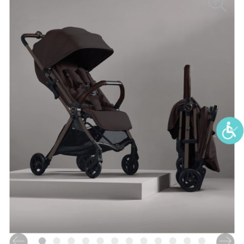 Jet 5 Compact Stroller - GANACHE