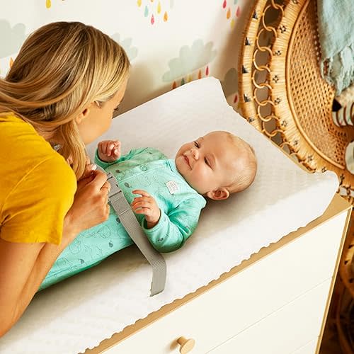 Munchkin Secure Grip Baby Diaper Changing Pad with Cover