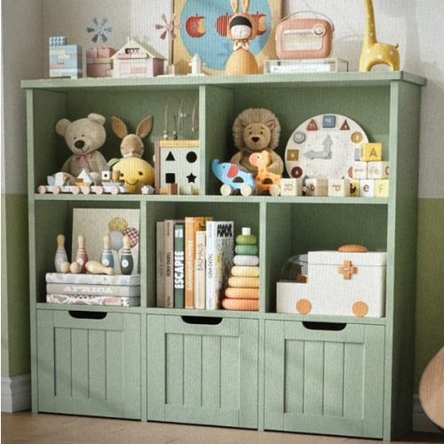 Zipcode Design™ Kalb 39.4"W x 35.4'' H Toy Box and Organizer & Reviews | Wayfair