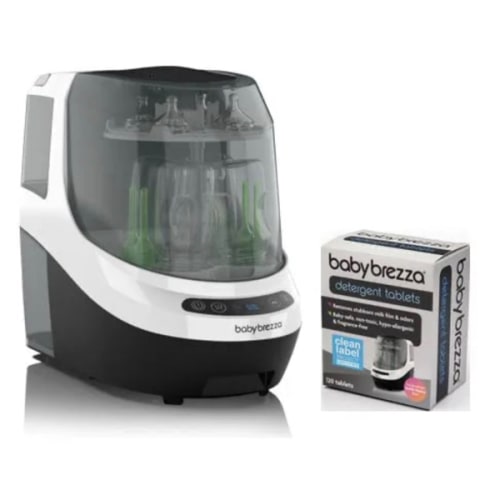 Bottle Washer Pro and Detergent Tablets Bundle | Baby Brezza
