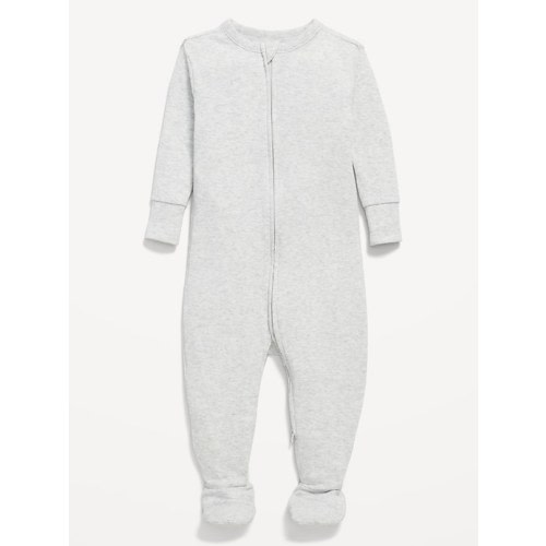 Snug-Fit 2 Way Zip Footed One-Piece for Baby | Old Navy