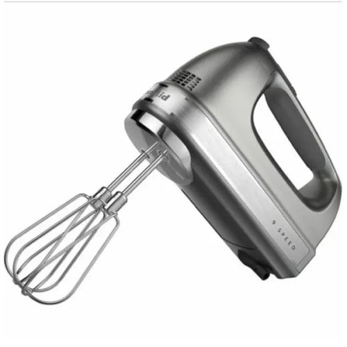 9-Speed Hand Mixer with Turbo Beater II Accessories