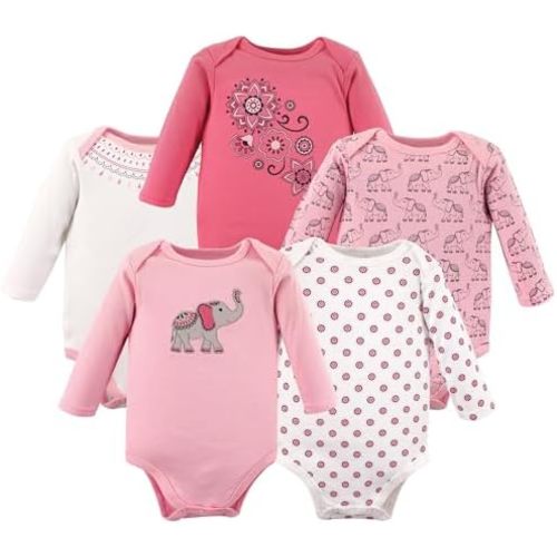 Luvable Friends Hudson Baby Bodysuits 5pk