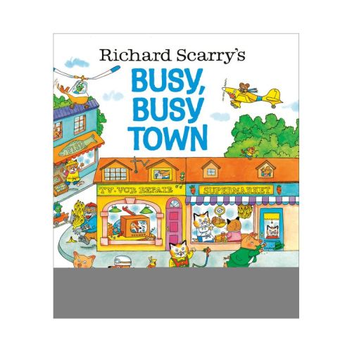Richard Scarry's Busy, Busy Town ( Golden Look-look Book) (hardcover) By Richard Scarry