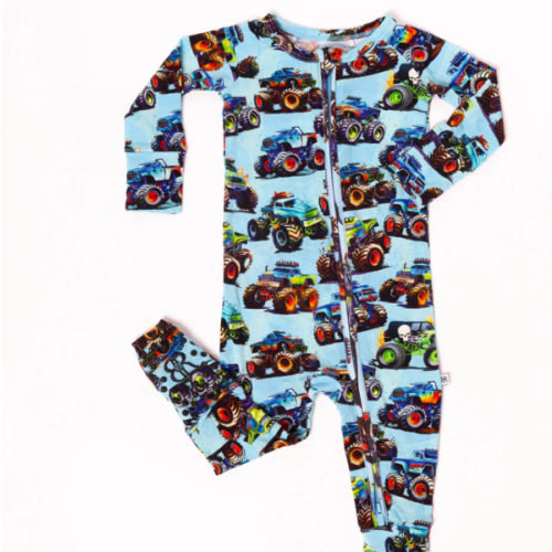 Trucks Are My Jam Convertible Romper