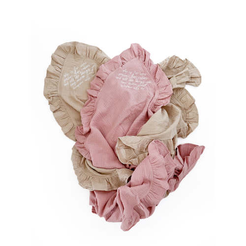 She is Far More Precious Ruffle Swaddle Blanket – OUR HOUSE ABOVE