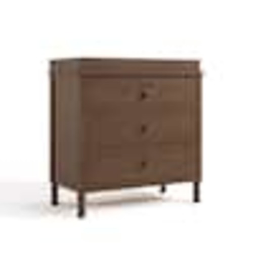 Storkcraft Rio Hazelnut 3-Drawer 35.5 in. Wide Dresser with Changing Topper 03783-208