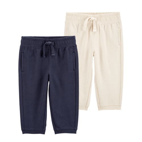 6M Baby 2-Pack French Terry Joggers | Carter's