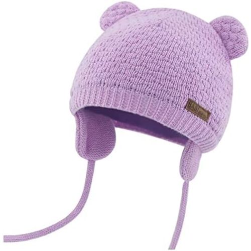 Duoyeree Kids Baby Hat Soft Warm Cable Knit Beanie Toddler Girl Fall Winter Hats