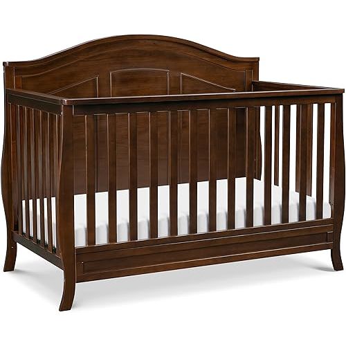 DaVinci Emmett 4-in-1 Convertible Crib in Espresso, Greenguard Gold Certified
