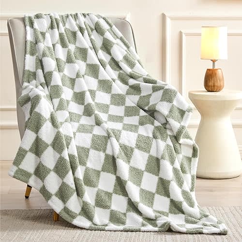 Checkered Blanket (Sage Green)
