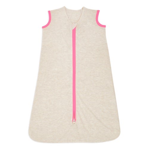 Ideal Temp Oatmeal/Pink Wearable Baby Blanket | HALO