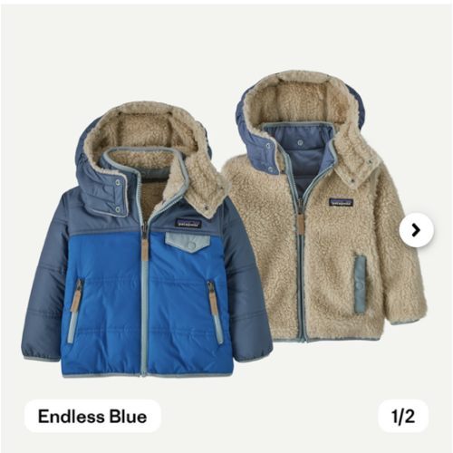 Patagonia Baby Reversible Tribbles Hoody
