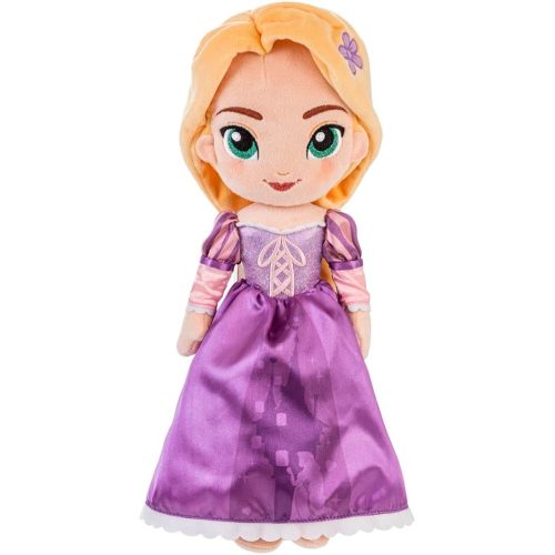 Disney Store Official Princess Plush Doll (Rapunzel from Tangled) Medium 14 Inches, Princess Dolls with Embroidered Features, Plush Toys, Princess Toys for Girls