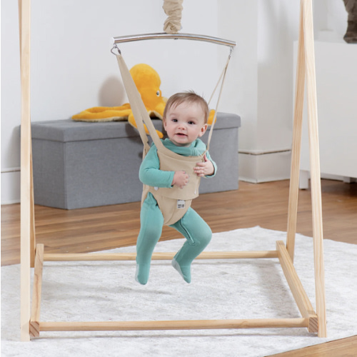 Tulip Foldable Baby Bouncer with Harness | Lightweight & Safe