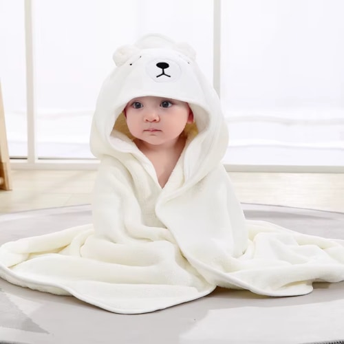 Baby newborn hooded towels