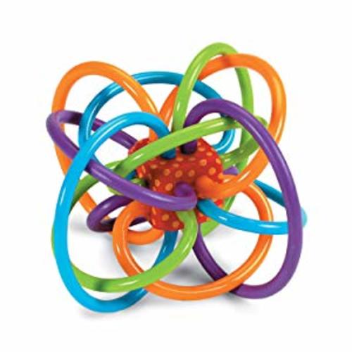 Manhattan Toy Winkel Rattle & Sensory Teether Toy - Original Winkel
