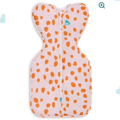 Swaddle Up™ 1.0 TOG Cotton Light Pink Jumbo Animal