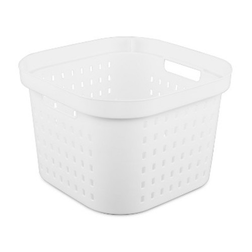 1.25bu Square Modern Laundry Basket Square - Brightroom™