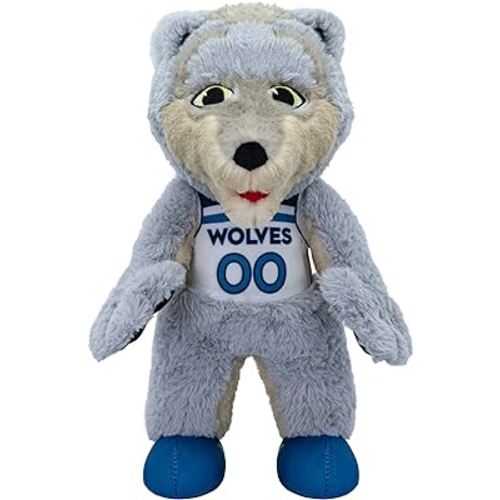 Bleacher Creatures Minnesota Timberwolves Crunch 10" NBA Mascot Plush Figure - A Mascot for Play Or Display