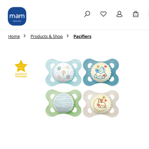 MAM Original Day & Night - 4 Pack