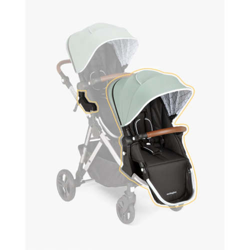 2nd Seat Kit | Sage, Windowpane, Silver with Penny Leather