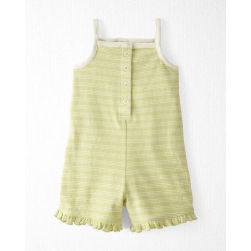 Baby Striped Organic Cotton Rib Romper - Little Planet | Carter's