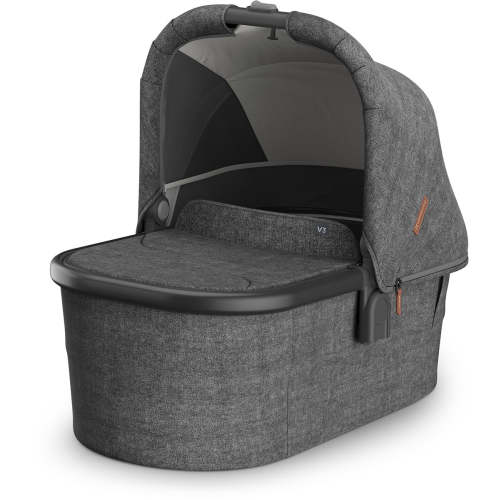 UPPAbaby Bassinet V3 - Greyson (Charcoal Melange / Carbon Frame)