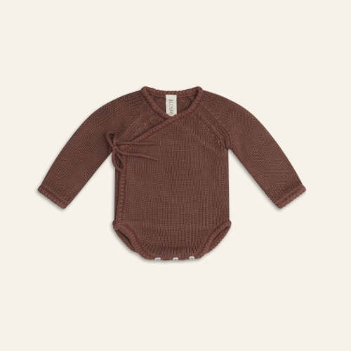 Poet Romper - Cocoa