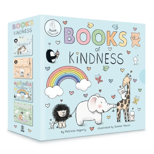 Books Of Kindness: Abcs Of Kindness; 123s Of Thankfulness; Happiness Is A Rainbow; Friendship Is Forever Book By Patricia Hegarty, (Boxed Set) | Indigo