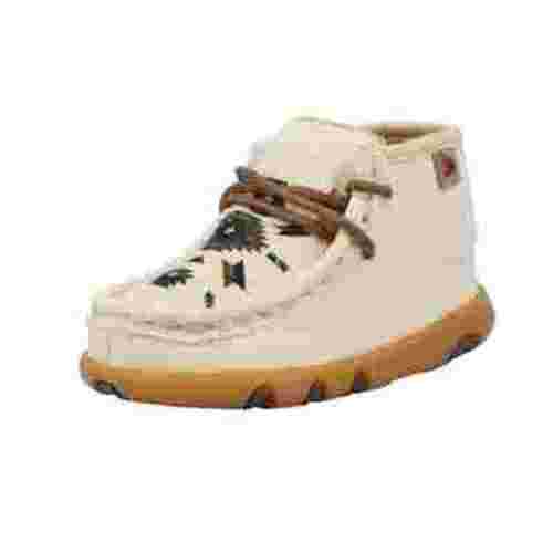 TWISTED X Infant's Chukka Beige Multi Driving Moc, Size: 5, Width: M