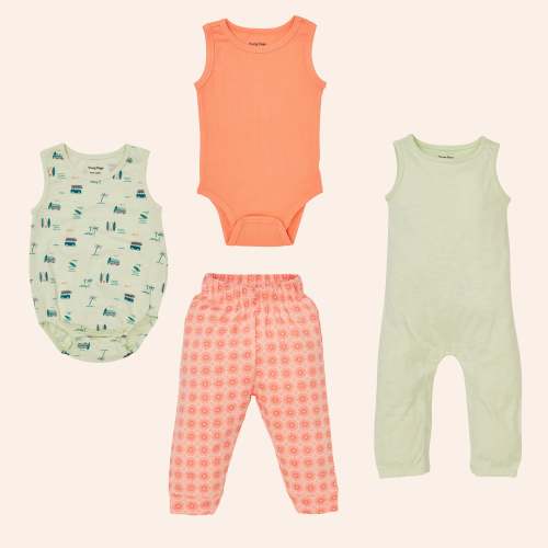 "Sun + Sand" Bundle - Size 0-3M