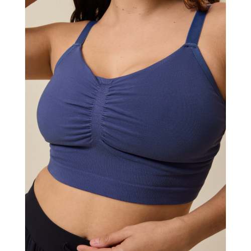 Sublime® Bamboo Hands-Free Pumping Lounge & Sleep Bra | Twilight - Kindred Bravely