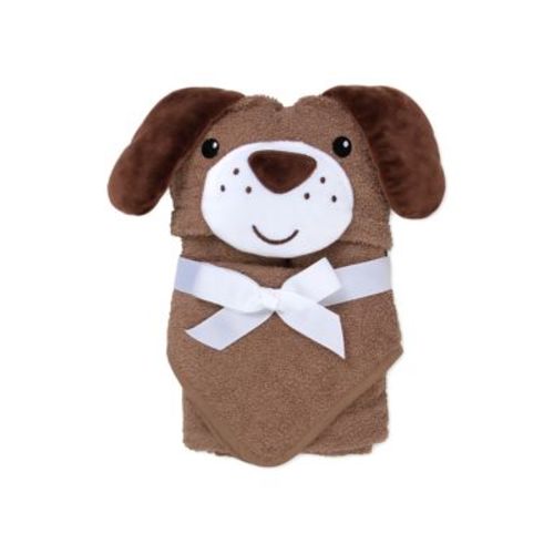 Baby Boys Dog Hooded Towel