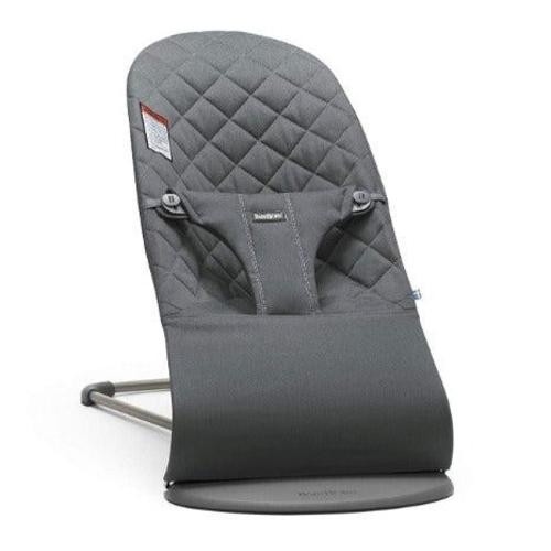 Baby Bjorn - Bouncer Bliss Woven - Classic Quilt - Anthracite
