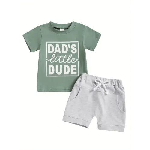 0 3 years infant baby boy summer clothes letter print short - Temu