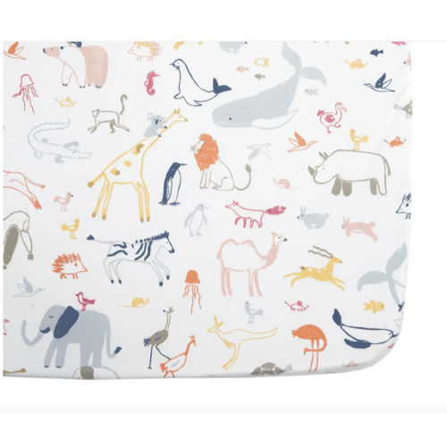 Pehr Crib Sheet | Into the Wild
