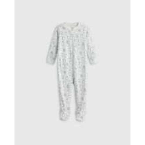 100% Organic Cotton Footie Pajama | Milk | 0-3 Mo