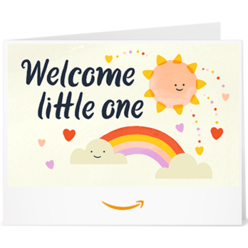 Amazon.com: Amazon Gift Card - Print - Welcome Rainbow: Gift Cards