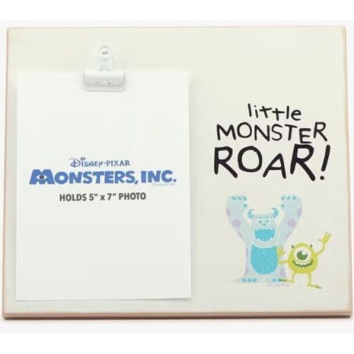 Disney Pixar 5x7 Photo Clip Frame Monsters, INC. Mike &amp; Sulley Monster Roar New