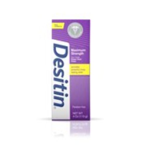Desitin Maximum Strength Baby Diaper Rash Cream with Zinc Oxide, 4 oz