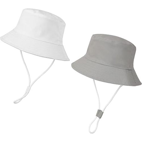 Baby Boy Sun Hat Toddler Summer Protection Beach Hat Toddler Girl Summer Bucket Hat Cotton Linen Baby Hat