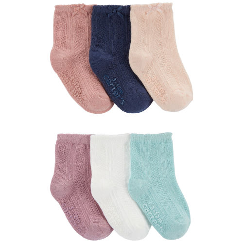 Multi Baby 6-Pack Socks | oshkosh.com 3-12Mo