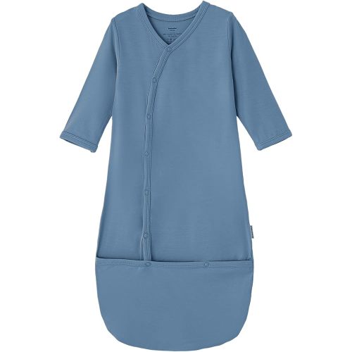 Viscose from Bamboo Baby Gown Newborn Preemie Sleeper Gowns Long Sleeve Nightgowns Unisex Infant Sleepwear